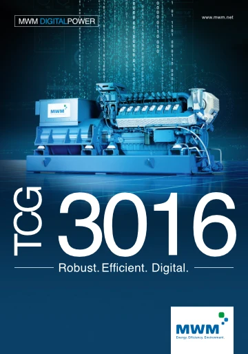 Product Brochure MWM TCG 3016 Gas Engine